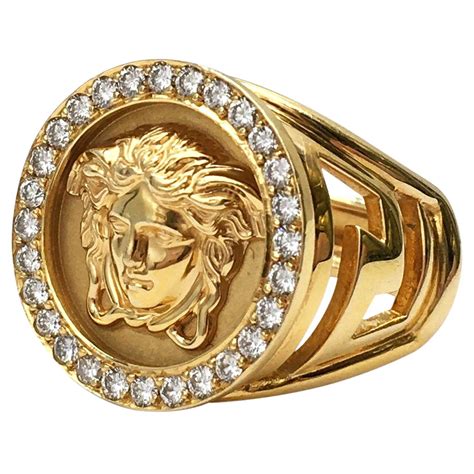 versace ring kollegah|gold label versace ring.